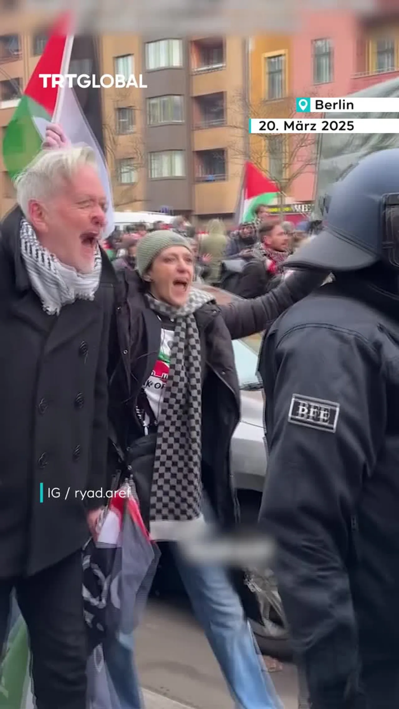 Gaza-Demo
in Berlin